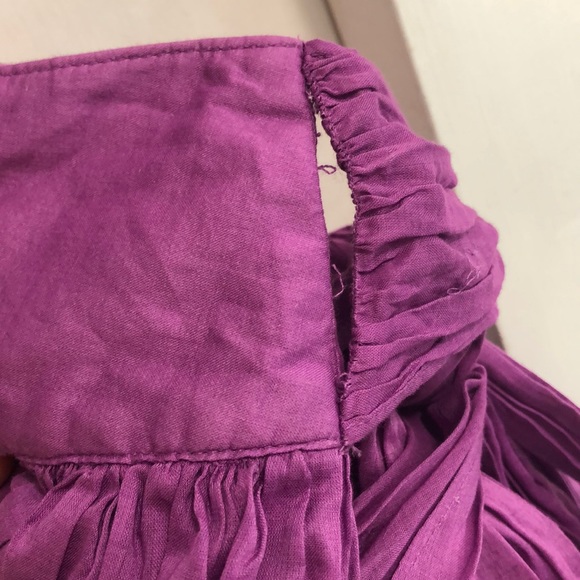 Flowy Purple skirt size 4 - Picture 5 of 7